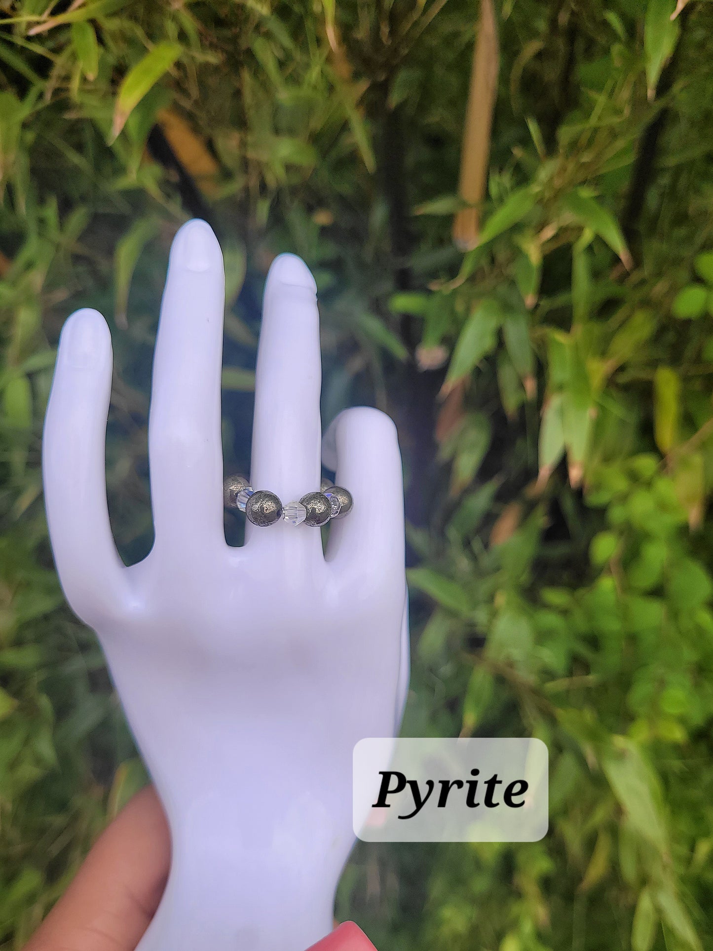 PYRITE RING - JEMZI LONDON
