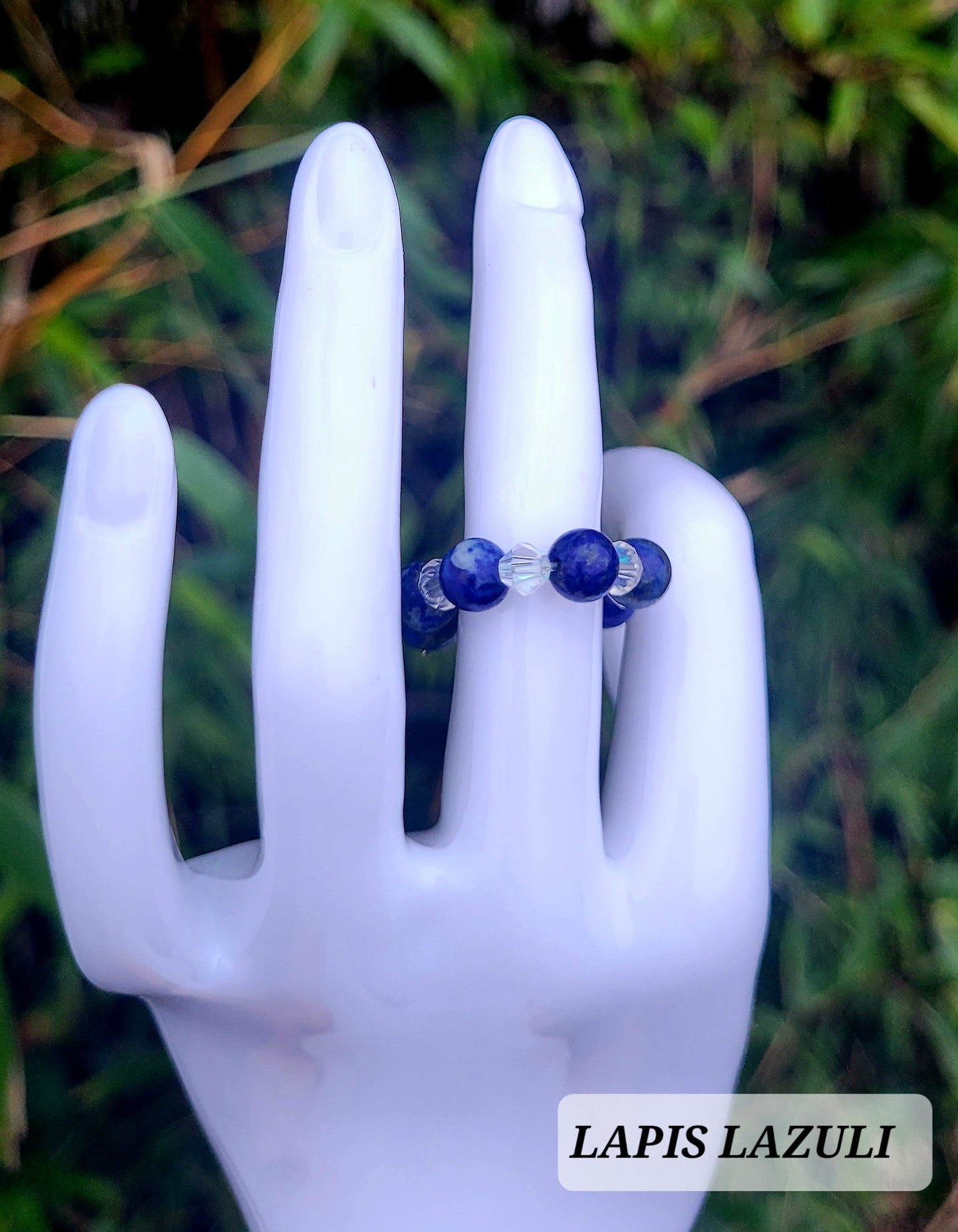 LAPIS LAZULI RING - JEMZI LONDON